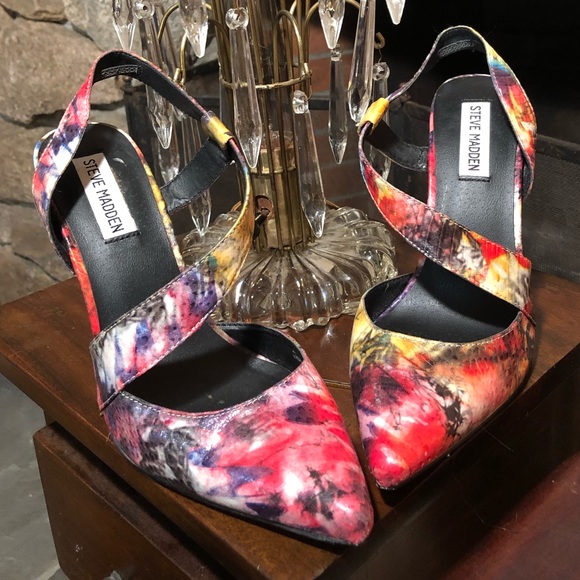 Steve Madden Zepher Stiletto Pumps Heels 8 EUC - Picture 2 of 8